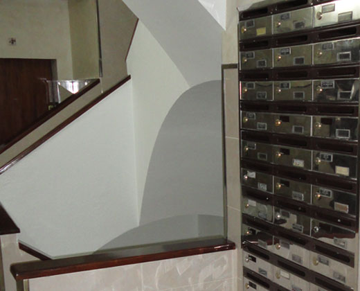 Rehabitgrup. Vestibulos y escaleras